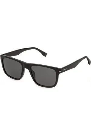 Police SPLQ83 CHAMP 14 700P Gafas de Sol para Hombre Negras