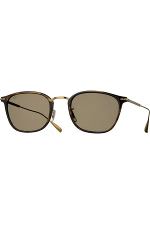 Eyevan 7285 Caldwell-Sun DOK Gafas de Sol para Hombre Marrones