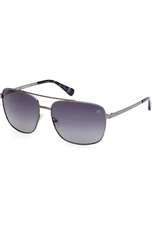 Timberland TB00044 Polarized 08D Gafas de Sol para Hombre Plateadas