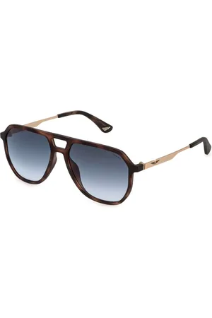 Police SPLQ81 ORIGINS LITE 35 0878 Gafas de Sol para Hombre Careyshell