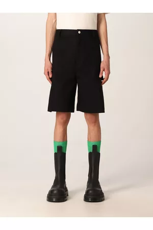 Bottega Veneta Shorts de sarga de