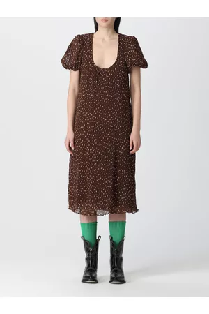 Ganni Vestido Mujer color