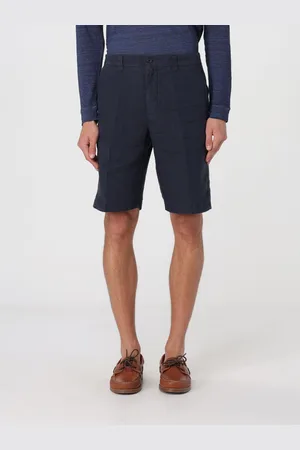 120% Lino Pantalones Cortos Hombre color