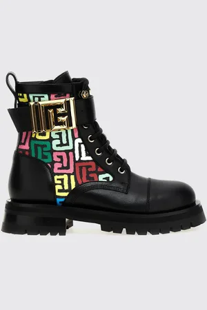 Balmain Botines Planos Mujer color