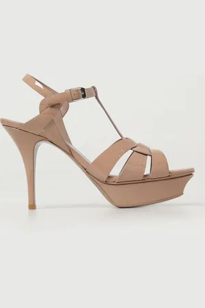Saint Laurent Sandalias De Tacón Mujer color