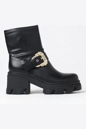 VERSACE Botines Planos Mujer color