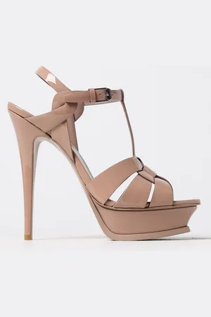 Saint Laurent Sandalias De Tacón Mujer color