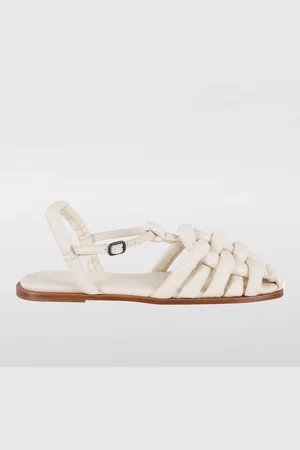 Hereu Sandalias Planas Mujer color