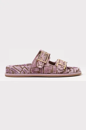 Fendi Sandalias Planas Mujer color