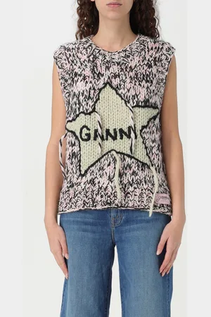 Ganni Chaleco Mujer color
