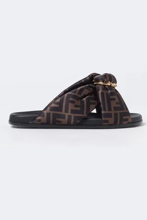 Fendi Sandalias Planas Mujer color