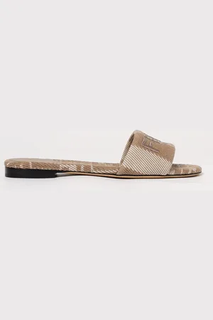 Fendi Sandalias Planas Mujer color