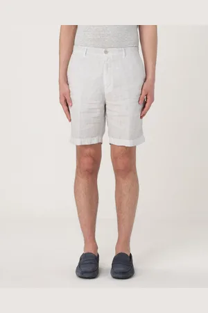 120% Lino Pantalones Cortos Hombre color