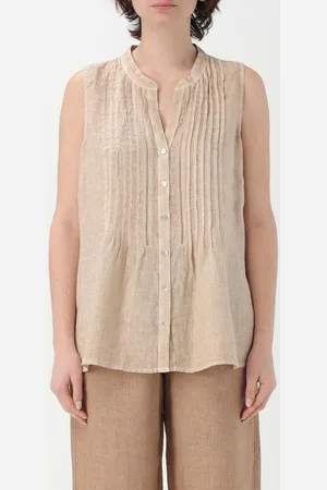 120% Lino Camisa Mujer color
