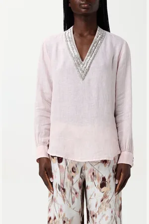 120% Lino Camisa Mujer color