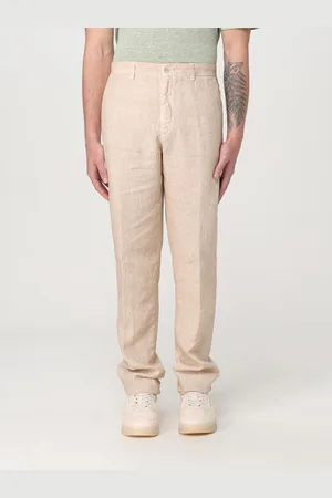 120% Lino Pantalón Hombre color