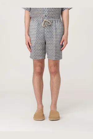 120% Lino Pantalones Cortos Hombre color