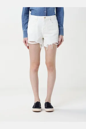 7 for all Mankind Pantalòn Cortos Mujer color