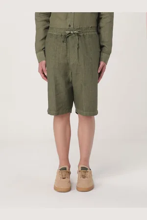 120% Lino Pantalones Cortos Hombre color