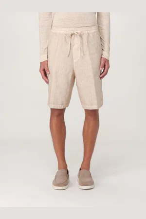 120% Lino Pantalones Cortos Hombre color