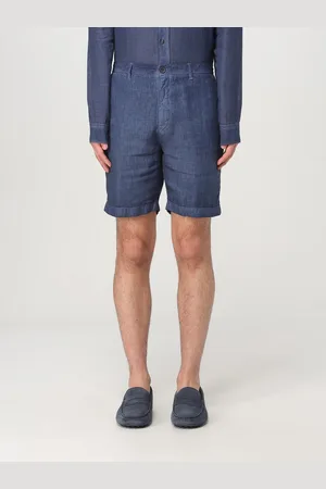 120% Lino Pantalones Cortos Hombre color