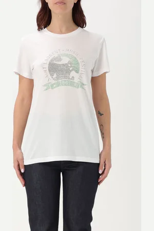 Saint Laurent Camiseta Mujer color