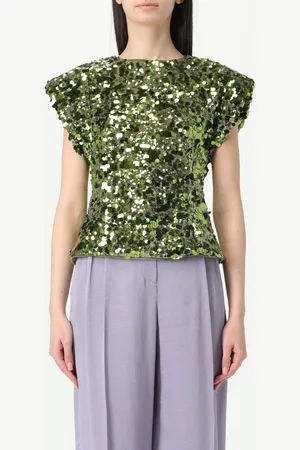 Ganni Top Mujer color