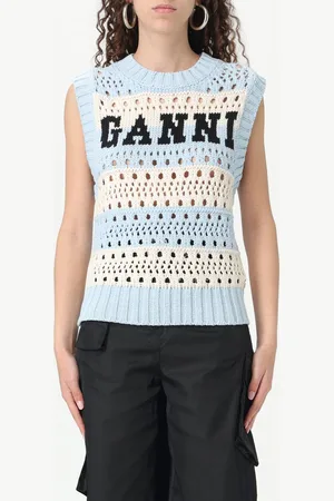 Ganni Chaleco Mujer color