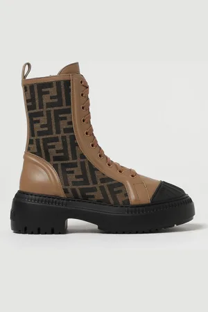 Fendi Botines Planos Mujer color