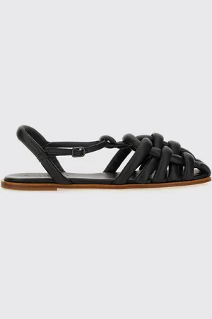 Hereu Sandalias Planas Mujer color