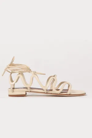 Manolo Blahnik Sandalias Planas Mujer color