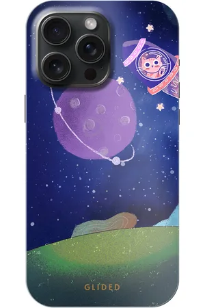Glided Galaxy Cat - iPhone 15 Pro Max Funda de teléfono - Tough case