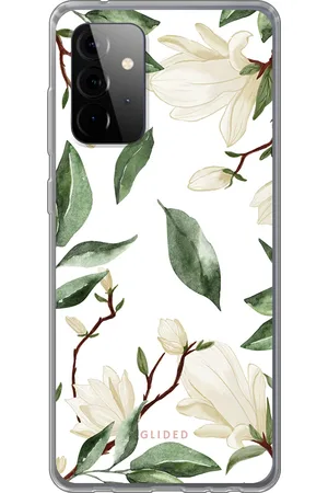 Glided White Elegance - Samsung Galaxy A72 5G Funda de teléfono - Tough case