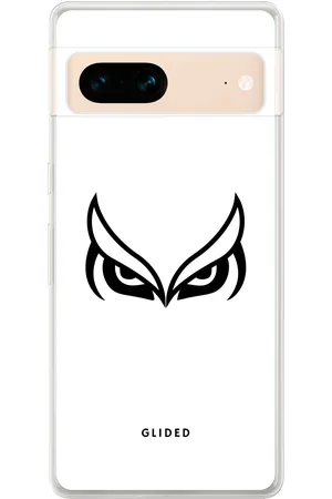 Glided White Owl - Google Pixel 7 Funda de teléfono - Tough case