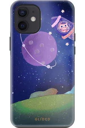 Glided Galaxy Cat - iPhone 12 mini Funda de teléfono - Tough case
