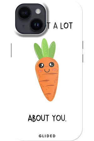 Glided Lots Carrots - iPhone 14 Funda de teléfono - Tough case