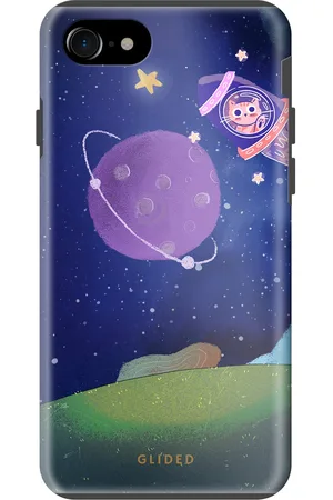 Glided Galaxy Cat - iPhone SE 2022 Funda de teléfono - Tough case