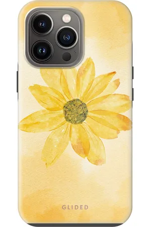 Glided Yellow Flower - iPhone 13 Pro Funda de teléfono - Tough case