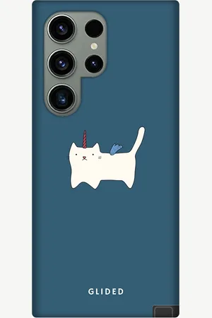 Glided Wonder Cat - Samsung Galaxy S23 Ultra Funda de teléfono - Tough case
