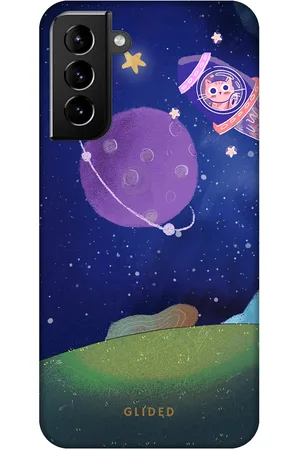 Glided Galaxy Cat - Samsung Galaxy S21 Plus 5G Funda de teléfono - Tough case