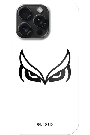 Glided White Owl - iPhone 15 Pro Max Funda de teléfono - Tough case