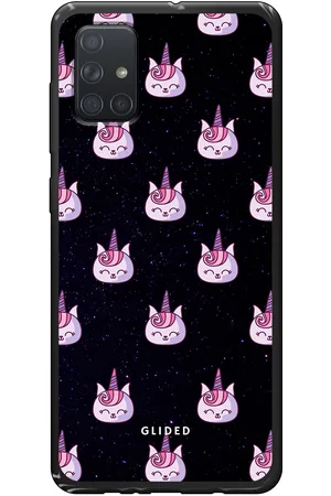 Glided Unicorn Meow - Samsung Galaxy A71 Funda de teléfono - Tough case