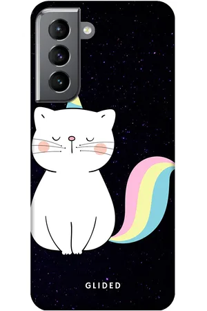 Glided Unicorn Cat - Samsung Galaxy S21 5G Funda de teléfono - Tough case