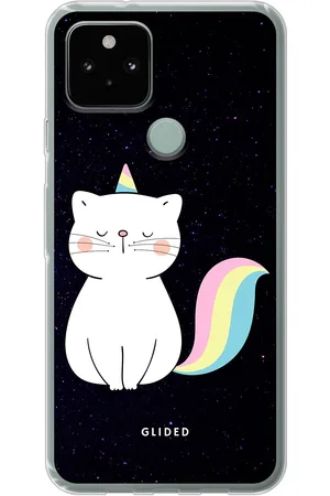 Glided Unicorn Cat - Google Pixel 5 Funda de teléfono - Tough case