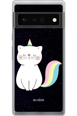 Glided Unicorn Cat - Google Pixel 6 Pro Funda de teléfono - Tough case