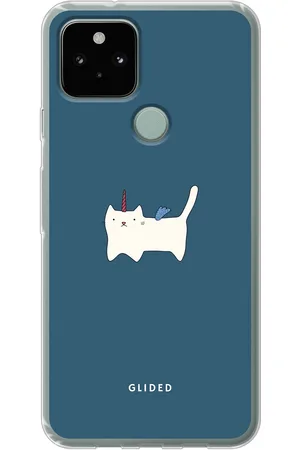 Glided Wonder Cat - Google Pixel 5 Funda de teléfono - Tough case