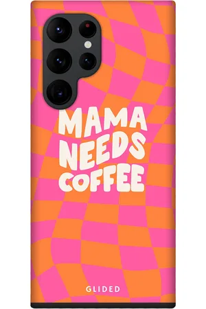 Glided Coffee Mom - Samsung Galaxy S22 Ultra Funda de teléfono - Tough case