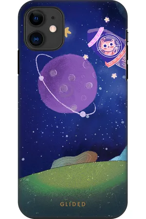 Glided Galaxy Cat - iPhone 11 Funda de teléfono - Tough case