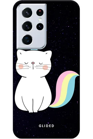 Glided Unicorn Cat - Samsung Galaxy S21 Ultra 5G Funda de teléfono - Tough case