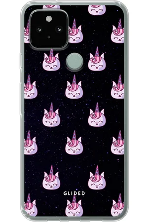 Glided Unicorn Meow - Google Pixel 5 Funda de teléfono - Tough case